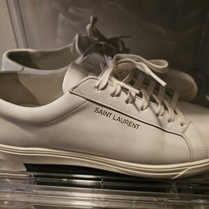 Saint Laurent White Men's Sneakers
